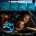 Miniatyrbilde 2 av 4: Hologram Controller 3D nattlys for barn, 16 farger og fjernkontroll dimmerkontroll gutt jente videospill romtilbehør som julebursdagsgave for barn