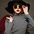 Pikkukuva 2 / 6: Pyöreät aurinkolasit, miehet, naiset, 70-luku, John Lennon, hippi, varjostimet, lasit, polarisoidut, retro aurinkolasit