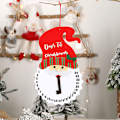 Miniatyrbillede 1 af 5: Nedtælling til jul - Festlig genanvendelig traditionel adventskalender til børn - 24 dages nedtælling til jul (snemandsnæse)