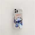 Miniatyrbilde 4 av 5: Søt tegneserie trykk myk fleksibel gjennomsiktig lett TPU-deksel for iPhone 13 Pro 6,1 tommer 2021 (Stitch)