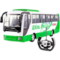Pikkukuva 1 / 4: Simulaatio Fern Bedienungs Bus Realistinen RC Kaupunki Bus Lelu Lapsille (Vihreä)