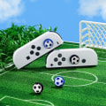 Miniatyrbilde 5 av 5: Tommelgrep-hetter for Nintendo Switch, søte joystick-deksler med 3D-mønsterdeksel Mykt bedårende silikon analog 4 stk sett for Switch/OLED/Lite, fotball