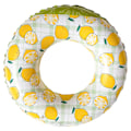 Miniatyrbilde 1 av 4: Oppblåsbar badering for barn, badering poolbøye, retrostripet PVC oppblåsbar bøye poolbøye Sequined rainbow Suitable for ages 2-4