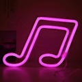 Miniatyrbillede 1 af 5: Musikalsk Node Neon Lys Modellering Belysning Rum Dekoration Lys