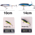 Miniatyrbilde 4 av 4: 1 stk 35g agn propell overflate traktor blyant plast hard agn imitasjon falsk agn imitasjon fiskeutstyr produkter