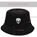 Miniatyrbillede 4 af 5: Bomulds Bucket Hat til kvinder og mænd, sommerrejse solstrand Bucket Hat, unisex udendørs fiskerhat