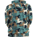 Miniatyrbillede 2 af 4: Herre Langærmet Hoodie Halloween Sjov Crew Neck Sweatshirt med Kængurulomme Jul Flerfarvet 3D Print Jumper Sweater（Størrelse：M） Style06 M