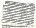10 notbladstryckta A4 kraftpappersark | Pappershantverkspaket