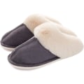 Miniatyrbillede 1 af 4: Hussko til kvinder og mænd, Fuzzy Fluffy Memory Foam Slip-on Hjemmesko Anti-Skridsikker Super Varme (Størrelse: 9-10)