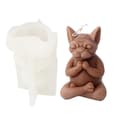 Miniatyrbilde 1 av 5: Stearinlysform Harpiksstøpeformer DIY 3D Silikonform Geometrisk Stearinlysform Silikonform Håndverk for Stearinlysfremstilling