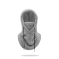 Pikkukuva 1 / 2: Sherpa-huppu Ski-maski Talvi Balaclava Kylmä Sää Tuulenpitävä Säädettävissä Lämmin Huppu Peite Hattu Lippis Huivi 54*33cm gray