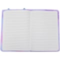 Miniatyrbilde 3 av 5: Nydelig dyre-notatbok for barn, plysj-dagbok for jenter, tenåringer, fuzzy journal, tie-dye valp, skriveblokk A5, linjert, 160 sider