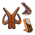 Miniatyrbilde 2 av 5: 17*20.4*26 Gitar Trestativ Holder Gulv Gitar Trestativ Rack Sammenleggbart Gitarstativ Klassisk Akustisk Gitarstativ