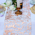 Miniatyrbillede 2 af 5: Glitter Metallic Guld Bordløber 11 Tommer x 49 Fod Tommer Tynd Mesh Sparkle Bordløber Rulle Borddekorationer til Bryllup Brudebruser