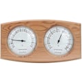 Miniatyrbillede 1 af 5: Saunatermometer 2 i 1 træ termo hygrometer termometer hygrometer dampbadstilbehør