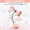 Miniatyrbilde 5 av 5: Skrivebordslampe for barn, dimbar LED-bordlampe med 3 fargetemperaturer for lesing, studier, arbeid - kirsebærblomstpulver kirsebærblomstpulver