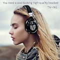 Pikkukuva 2 / 4: Langattomat kuulokkeet, taitettavat stereokuulokkeet, USB Bluetooth 5 -sovitin, melu