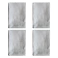 4-pack blandade disktrasor, snabbtorkande diskhandduk, absorberande handduk, bekväm bomullsduk, perfekt för daglig rengöring, ljusgrå light grey