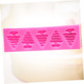 Miniatyrbillede 2 af 5: 5 fondantforme silikoneforme til chokolade de para gelatinas feriebagningsforme jule epoxyforme jule chokoladeform juletræ kageform