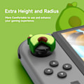 Miniatyrbild 2 av 5: Tumgreppskåpor för Nintendo Switch, söta joystick-skydd med 3D-mönsteröverdrag Mjukt bedårande silikon Analog 4 st kit för Switch/OLED/Lite, frukter