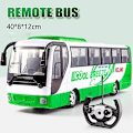 Pikkukuva 3 / 4: Simulaatio Fern Bedienungs Bus Realistinen RC Kaupunki Bus Lelu Lapsille (Vihreä)