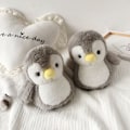 Miniatyrbilde 2 av 7: Søte tøfler med pingvindesign for kvinner Gray One size 35-38