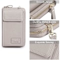 Miniatyrbild 2 av 5: Damväska för mobiltelefon, axelväska, shopper-mobilväska, crossbody, liten plånbok i PU-läder