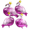 Miniatyrbillede 5 af 5: Crown Flamingo Balloner Festartikler