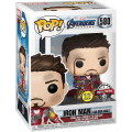 Miniatyrbild 1 av 5: Funko Pop! Avengers Endgame: I Am Iron Man Glow-in-The-Dark Deluxe Vinylfigur, Flerfärgad