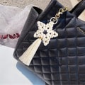 Miniatyrbillede 4 af 5: Håndlavet Boho Tassel Nøglering Taske Charm Nøglering Bilnøglering til Kvinder