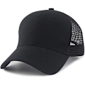Miniatyrbillede 4 af 5: Dame Ponytail Baseball Cap Messy Høj Knold Justerbar Plain Trucker Dad Hat