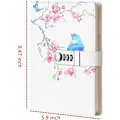 Miniatyrbillede 2 af 5: A5 (8,47 x 5,9 tommer) Lås Journal Dagbog Notebook Kombination Låsning Journal Dagbog, Dagbog med Kombinationslås (Stil 2)