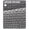 Miniatyrbilde 4 av 5: 20\"x32\" Chenille Baderomtepper - Farge G Tynt Baderomtepper Passer Under Døren - Absorberende, Flat, Sklisikker, Myk, Maskinvaskbar
