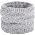 Miniatyrbilde 5 av 5: Barn jenter/gutter vinter strikket uendelig skjerf polar fleece hals skjerf