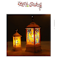 Miniatyrbilde 2 av 5: Julelykt Lysestake Lampe Nattlys Skrivebord Julepynt red Big