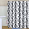 Miniatyrbillede 1 af 5: Bruseforhæng til badeværelse 180 x 180 cm Anti-Mould Mildew Resistant Vandtæt Polyesterstof Trekant Bruseforhæng Liner