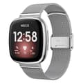 Milanese mesh-armband för Fitbit Versa 4/Sense 2 Silver