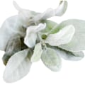 Miniatyrbillede 1 af 5: 1 stk. Kunstige Planter Blomst Kaninøre Blad DIY Bryllup Hjem Arrangement Krans Q Green