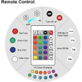 Miniatyrbild 3 av 4: Hologram Controller 3D Nattlampa för Barn, 16 Färger & Fjärrkontroll Dimmer Kontroll Pojke Flicka Videospel Rum Tillbehör som Jul Födelsedagspresent till Barn