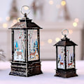Miniatyrbilde 1 av 5: Julelykt Lysestake Lampe Nattlys Skrivebord Julepynt red Big