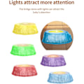 Miniatyrbilde 5 av 9: Stepping Stones for Kids - Sklisikre Sansestimulerende Stepping Stones, Interaktive Hage Steiner, Sklisikre Balanserende Elvesteiner, Fremmer Koordinasjon for Barn A
