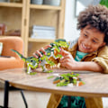 Miniatyrbillede 4 af 5: Creator Velociraptor Dinosaur Byggesæt, Dinosaur Park World Dominion Raptor Model Legetøj Bygning med Bevægelig Kæbe, 16,3”  (533 Dele)
