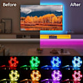 Miniatyrbild 4 av 10: 5m-40m LED-lampor Bluetooth Rgb-lampor LED-bandlampor 15m