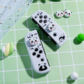 Miniatyrbild 4 av 5: Tumgreppskåpor för Nintendo Switch, söta joystick-skydd med 3D-mönster, mjukt och bedårande silikonanalogt 4-delars kit för Switch/OLED/Lite, Panda