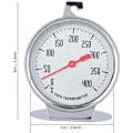 Miniatyrbilde 2 av 5: Ovnstermometer, temperaturmåler umiddelbar avlesningstermometer rustfritt stål sonde med krok
