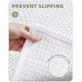 Pikkukuva 4 / 5: Chenille-kylpyhuonematto - Liukumaton, imukykyinen, nopeasti kuivuva, ohut, konepestävä - 16\"x24\" Pieni kylpymatto Matto Kylpyhuoneen lattialle