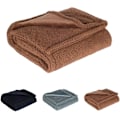 Miniatyrbilde 1 av 8: Det vanntette teppet, kjærlighetsteppe for sofa, seng, divan, vanntett kjæledyrsteppe for hund og katt, 100 % lekkasjesikkert, vanntett, fullstendig tissebestandig Brown M:100*145CM