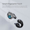 Pikkukuva 4 / 4: Korvan klipsi luujohtavat kuulokkeet Bluetooth, kivuton langaton avoin korva, vedenpitävä miniurheilu, melunvaimennus/HiFi-laatu/pitkä akunkesto