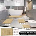 Miniatyrbilde 3 av 5: Badmatter, 17\"x24\", Sklisikre badmatter for bad, absorberende dusjmatter, mykt chenille badteppe, lite badmatte gulvmatte for badekar