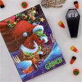 Miniatyrbild 3 av 5: Julkalender 2023, adventskalender, adventskalender för barn, med 24 st Grinch-julf figurer för barn julklappsfest